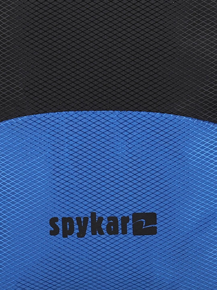 SPYKAR Colourblocked Ergonomic 2 Stash Pockets Medium Size Backpack