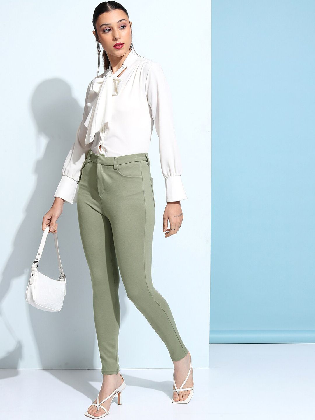 Tokyo Talkies Women Slim Fit Trousers
