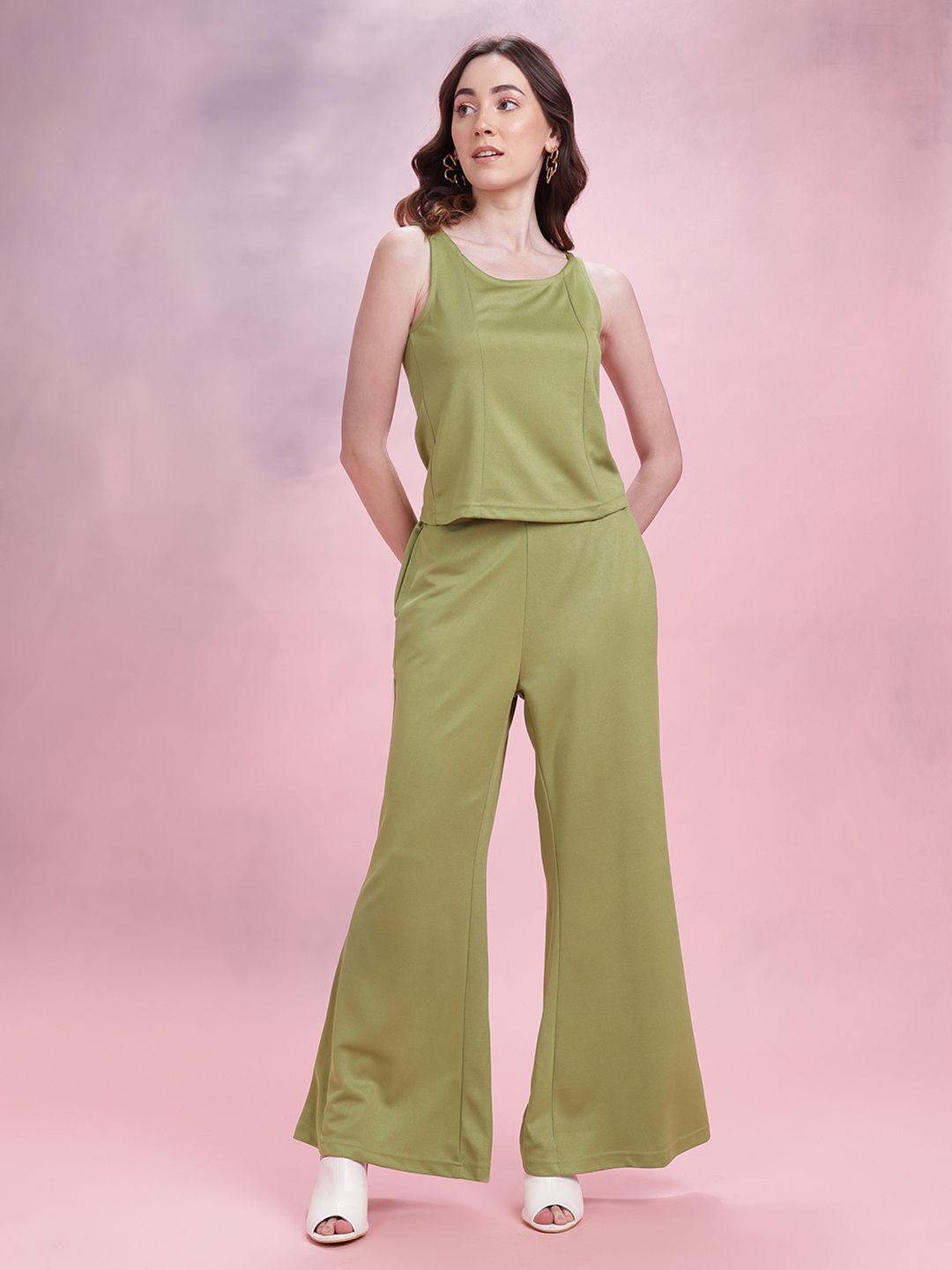 DressBerry Top with Trousers Co-Ord Set