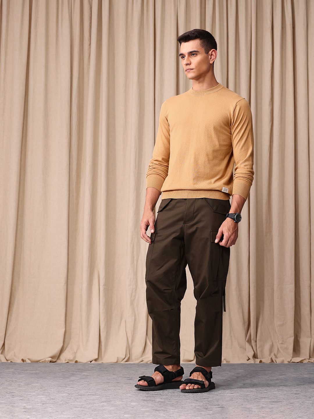 Mr Bowerbird Round Neck Tailored Pullover Sweater