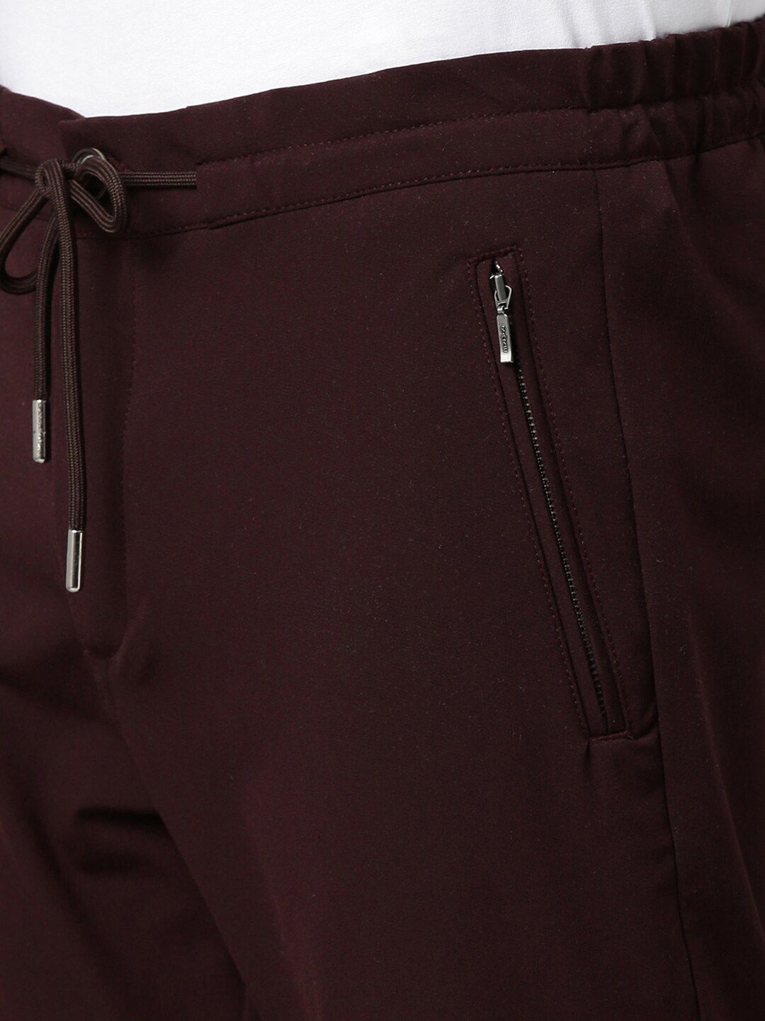 RARE RABBIT Men Move Mid-Rise Slim Fit Trouser