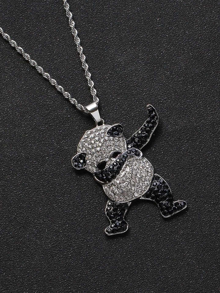 SALTY Men Dab Panda Stainless Steel Chain with Pendant