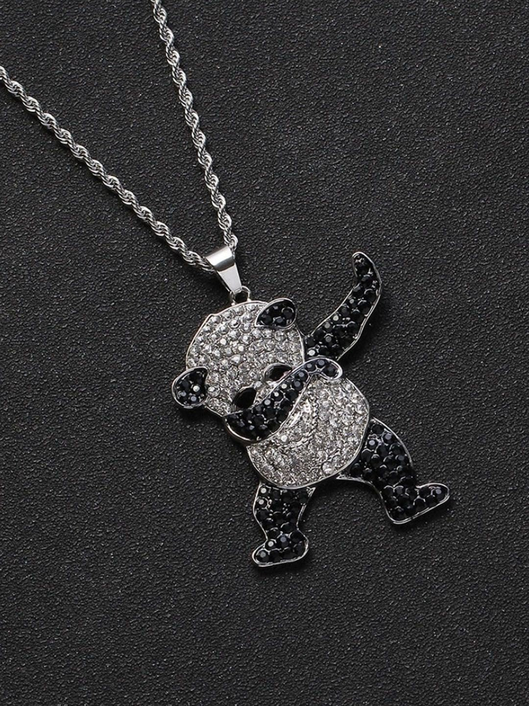 SALTY Men Dab Panda Stainless Steel Chain with Pendant
