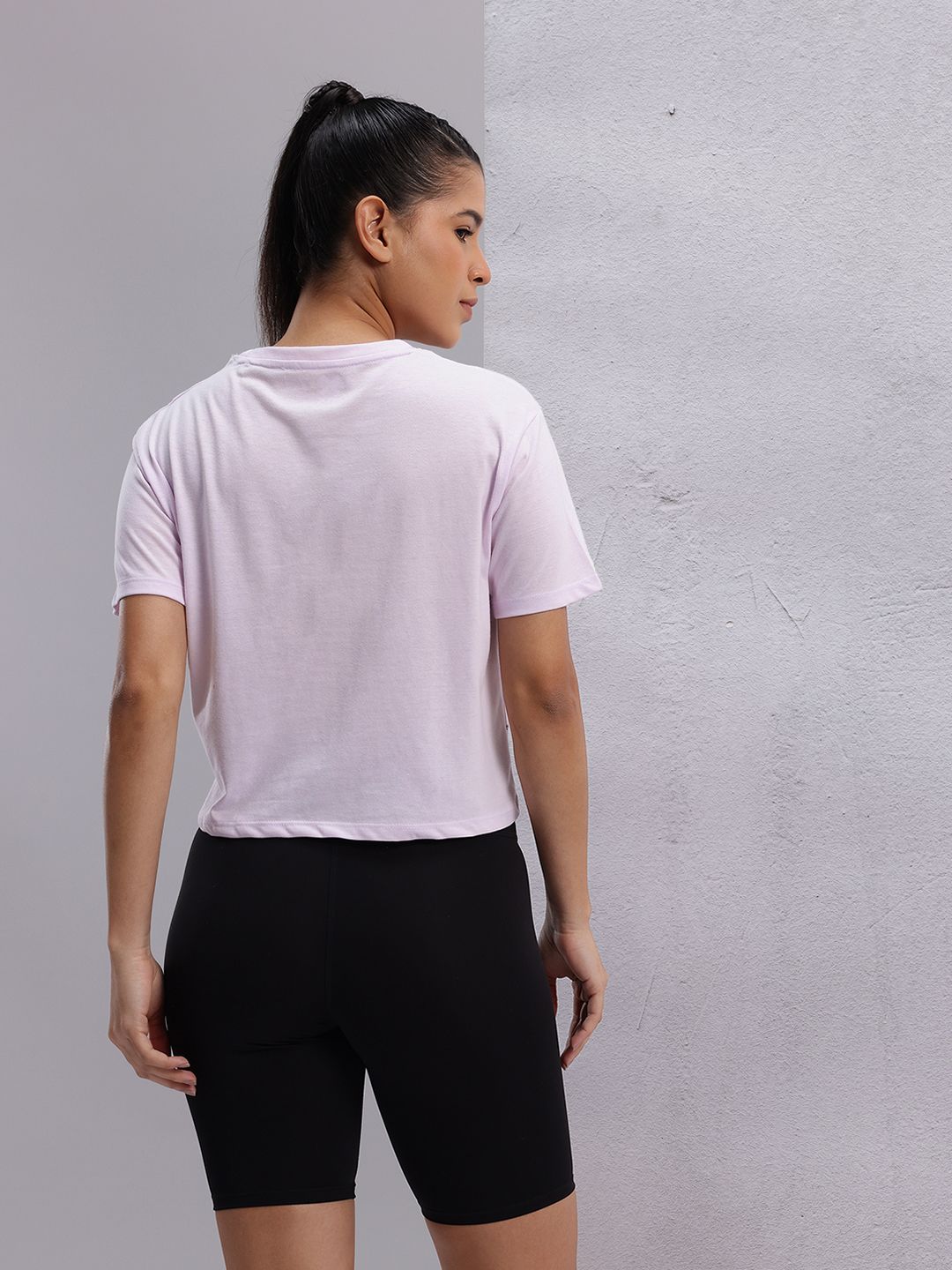 HRX by Hrithik Roshan Typography Printed Yoga T-shirt