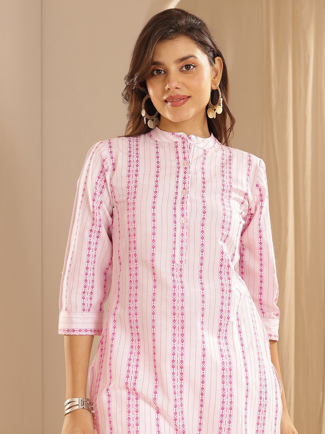 Libas Women Ethnic Motifs Thread Work Kurta