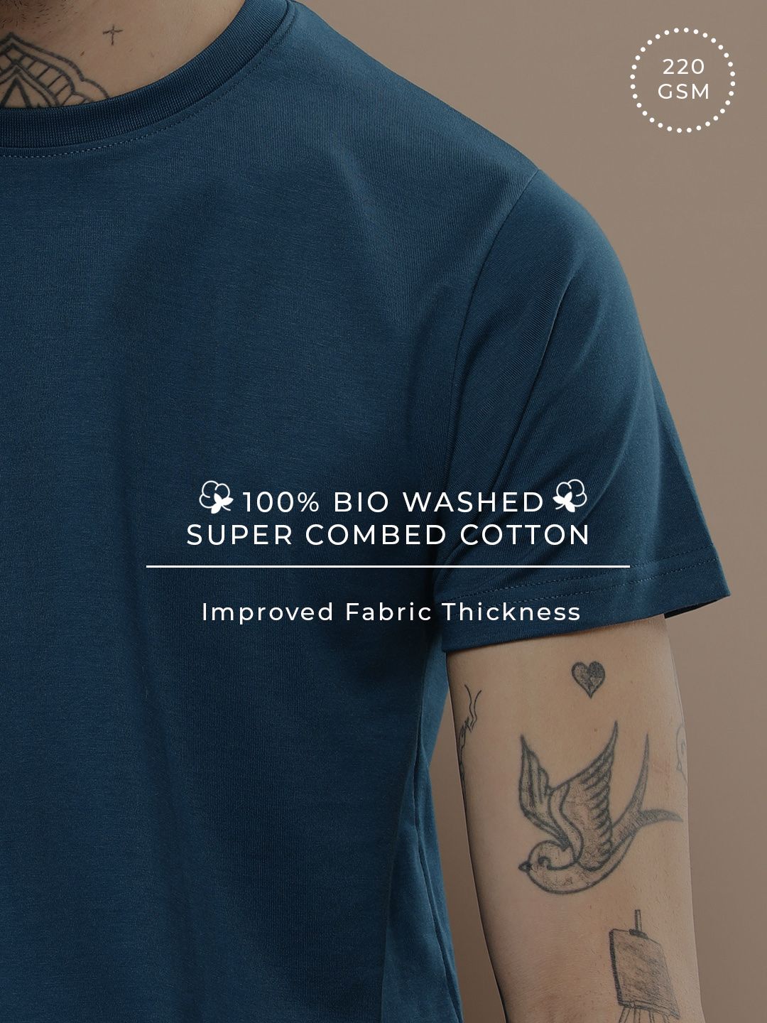 Difference of Opinion Men Pure Cotton T-shirt