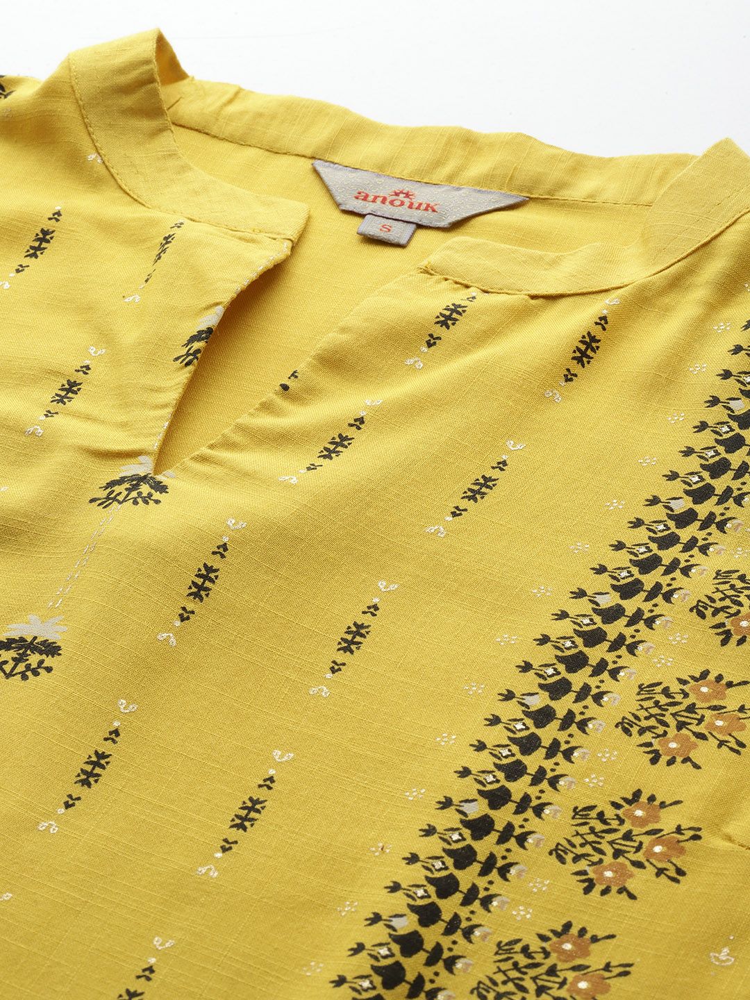 Anouk Ethnic Motifs Printed Straight Kurta