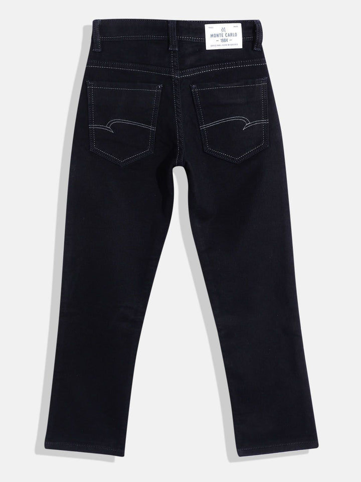 Monte Carlo Boys Straight Fit Stretchable Jeans