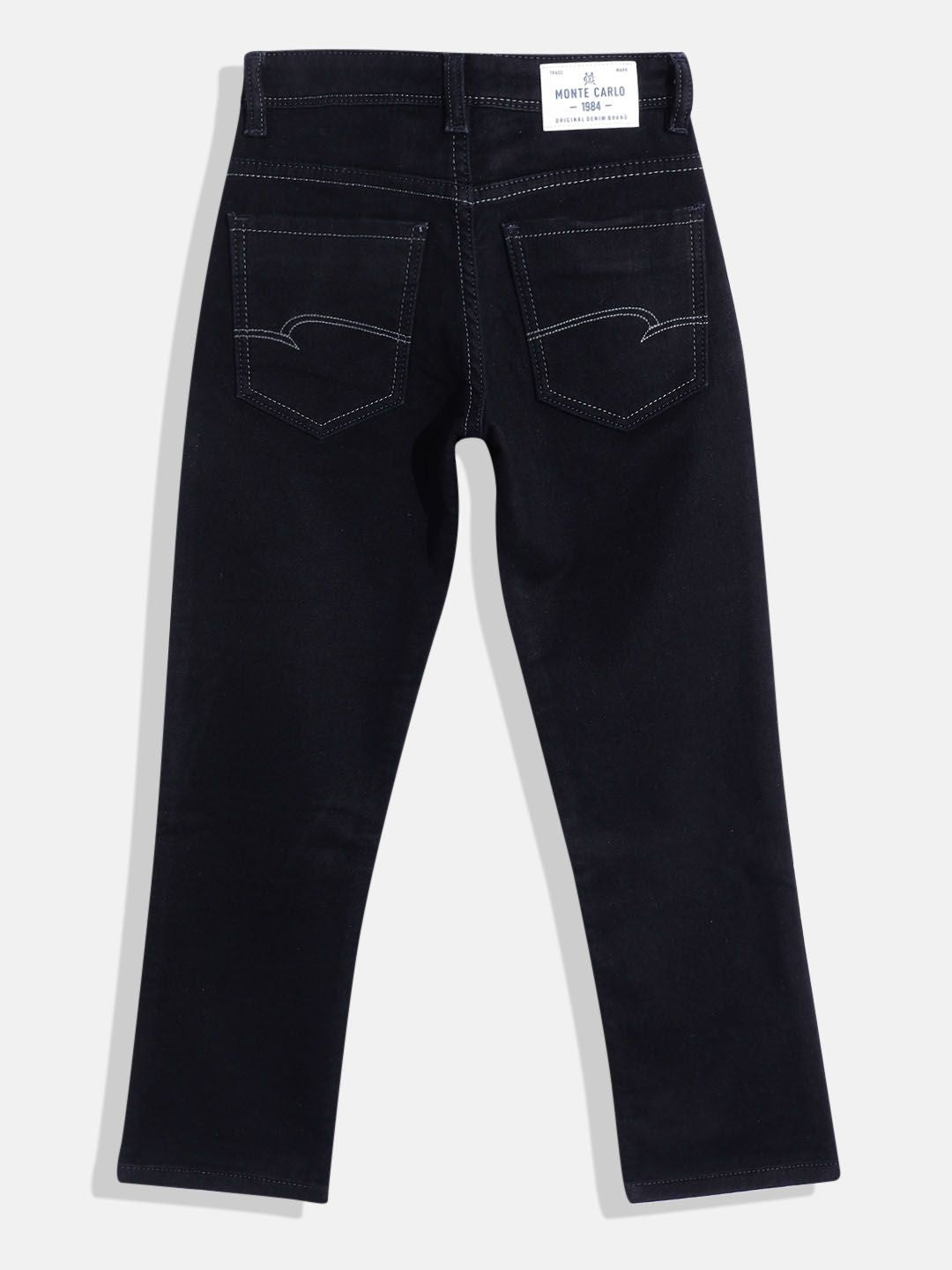 Monte Carlo Boys Straight Fit Stretchable Jeans