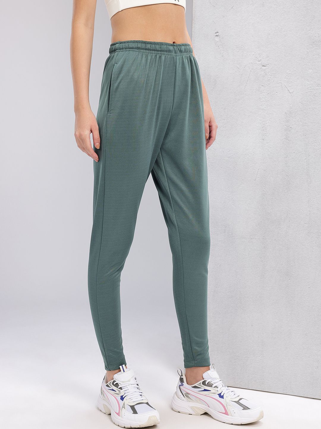 HRX by Hrithik Roshan Women Mid-Rise Running Track Pants