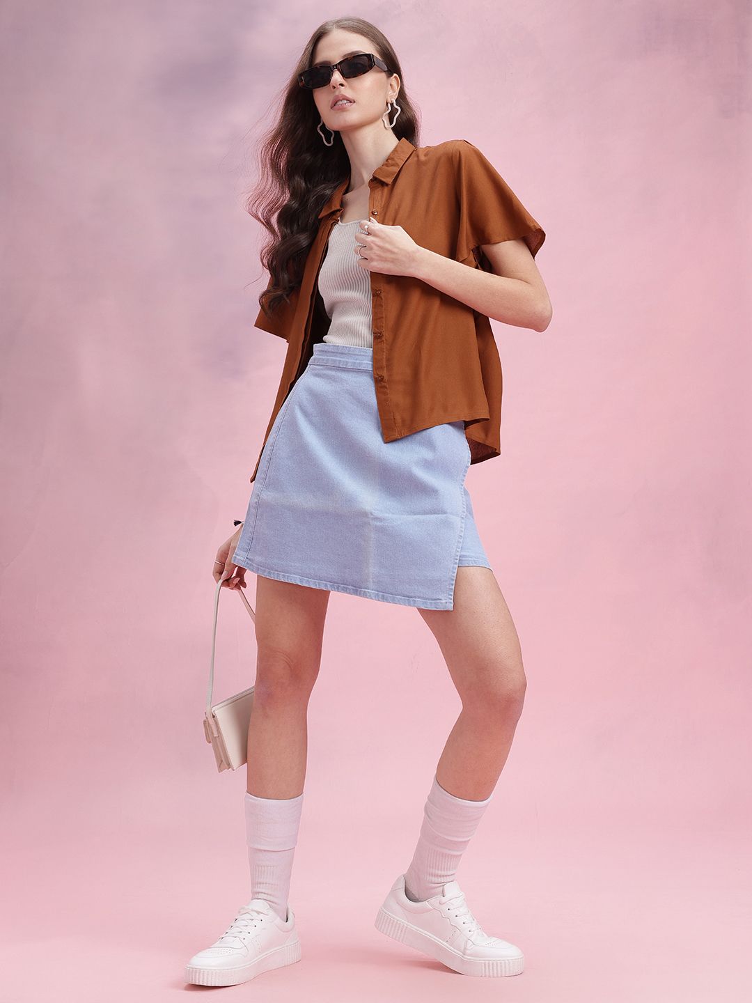 DressBerry Solid Casual Shirt