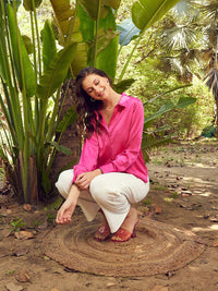 WORK IT by STREET 9 Comfort Fit Satin Casual Shirt