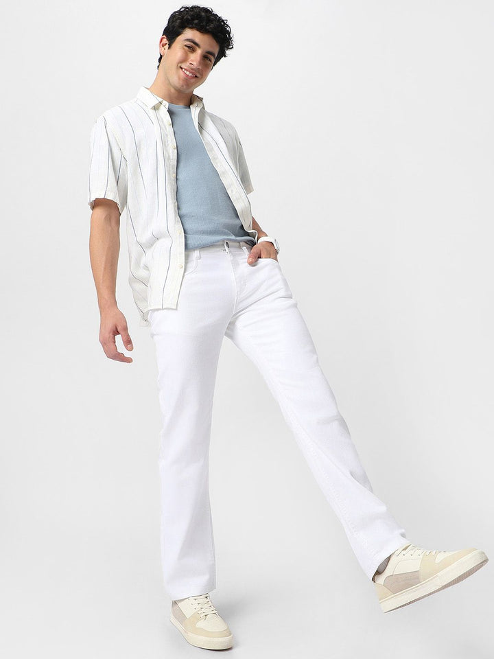Urbano Fashion Men Regular Fit Washed Stretchable Jeans
