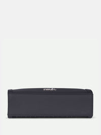 ZOUK Geometric Printed Jute Structured Sling Bag