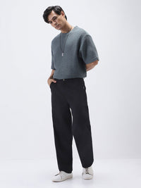 Urbano Fashion Men Solid Non Stretchable Loose Baggy Fit Chino Trousers