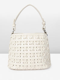 DressBerry Textured Structured Handheld Bag