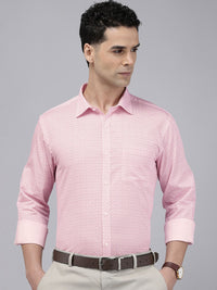 Park Avenue Pure Cotton Slim Fit Geometric Printed Formal Shirt
