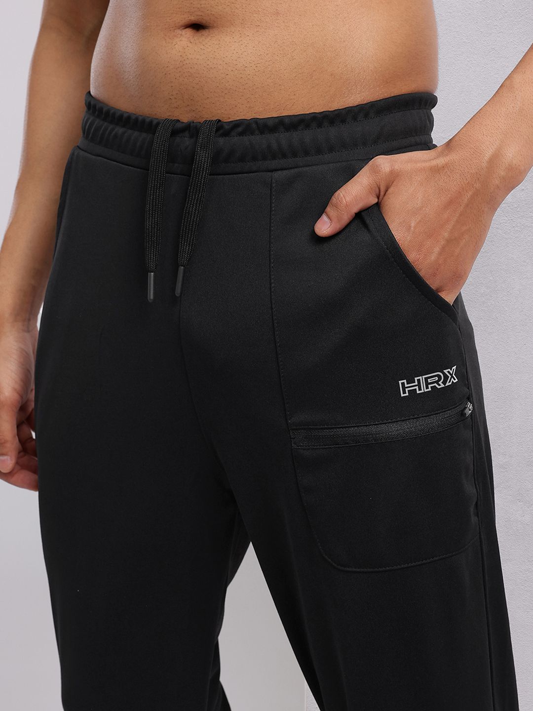 HRX by Hrithik Roshan Men Mid-Rise Rapid-Dry Training Joggers
