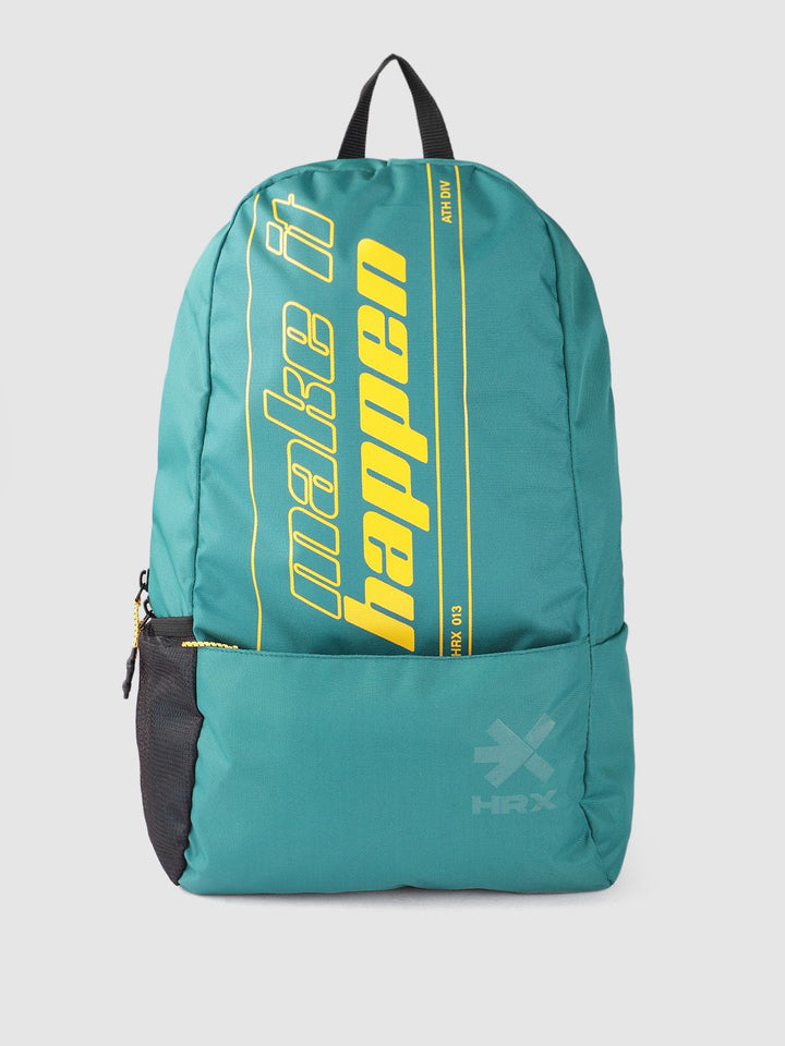 HRX by Hrithik Roshan Unisex Typography Printed Backpack