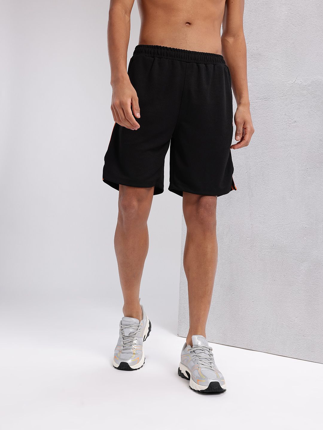 HRX by Hrithik Roshan Men Perforated Rapid-Dry Training  Shorts
