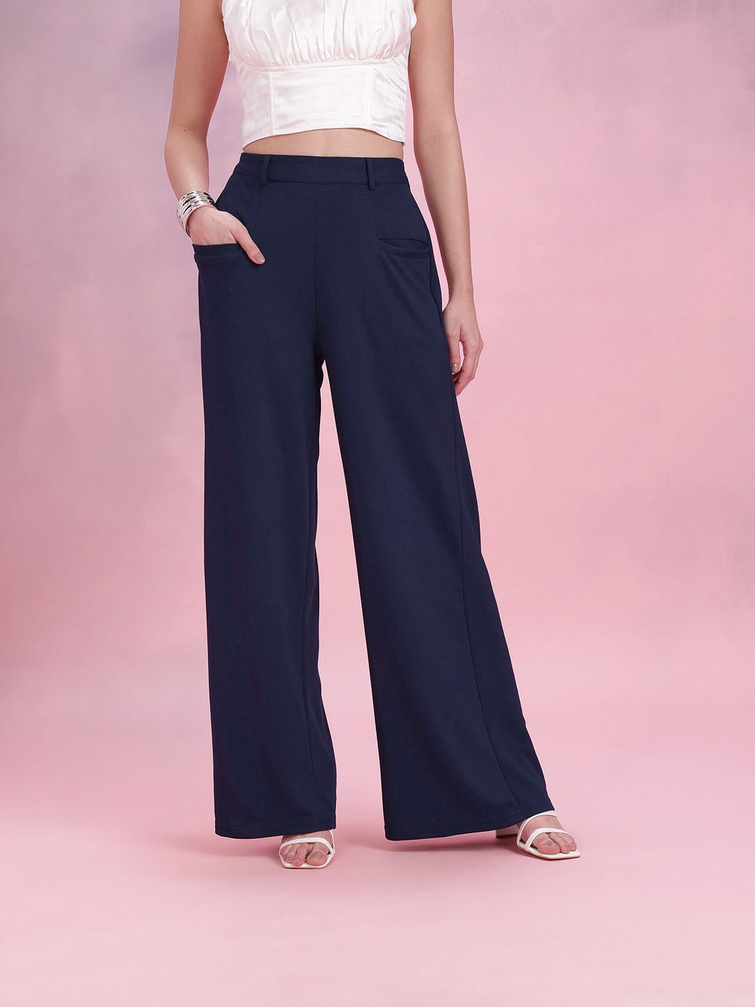 DressBerry Women Wide Leg Trousers