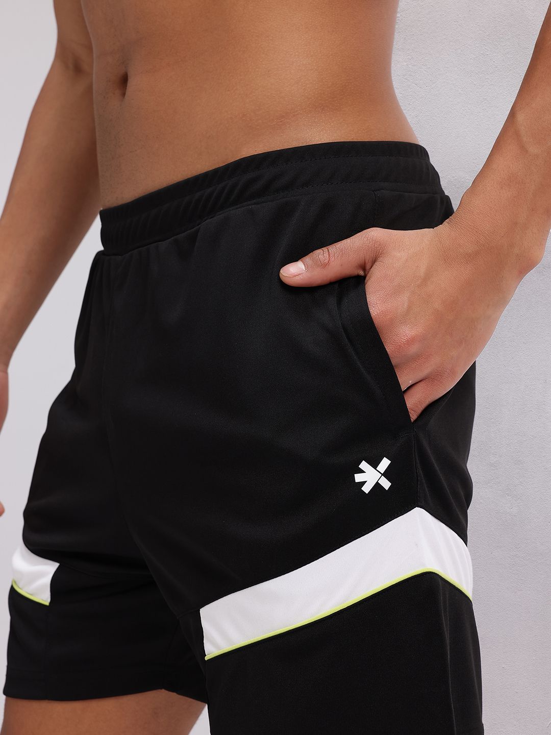 HRX by Hrithik Roshan Men Rapid Dry Striped Running Shorts