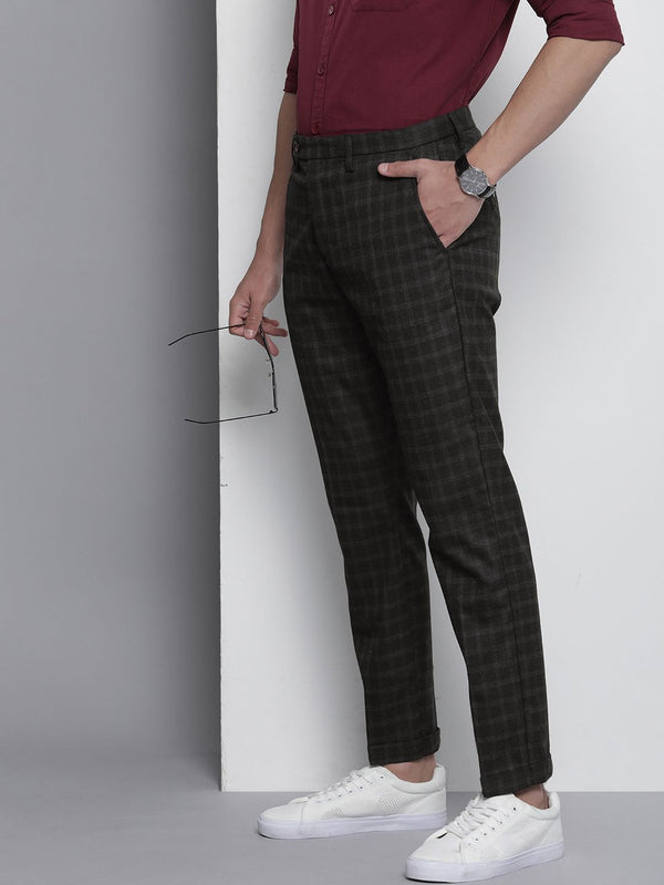 The Indian Garage Co Men Solid Trousers