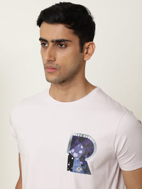 RARE RABBIT Men Rings-4 Slim Fit Solid Polo Collar T-Shirt