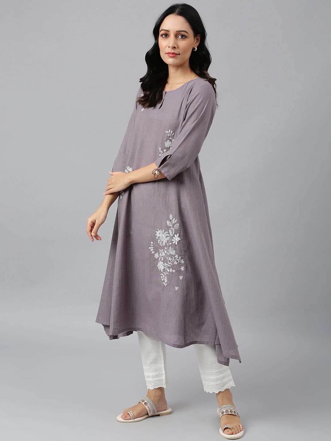 W Women Straight Cotton Kurta