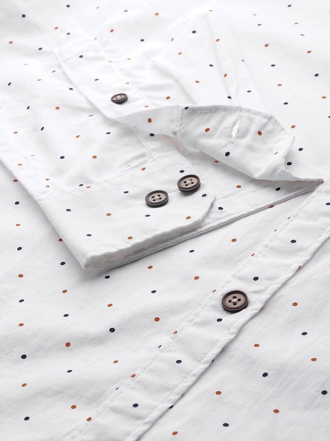 Thomas Scott Plus Size Premium Printed Pure Cotton Casual Shirt