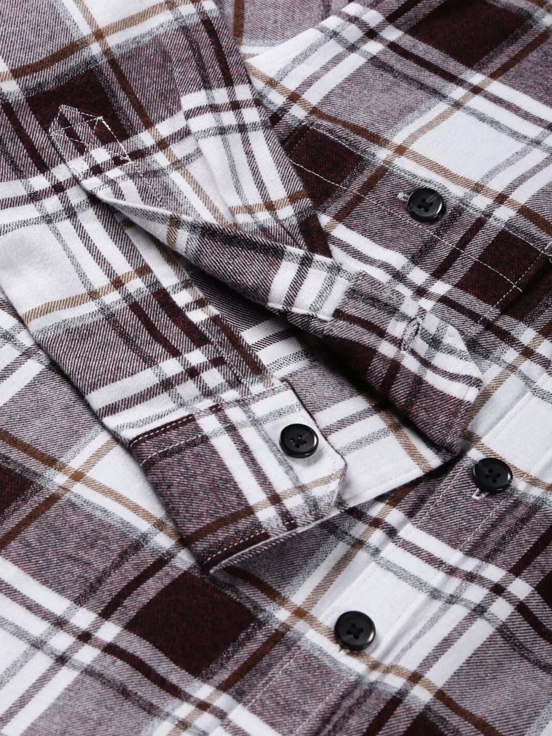 Thomas Scott Standard Slim Fit Tartan Checked Casual Shirt