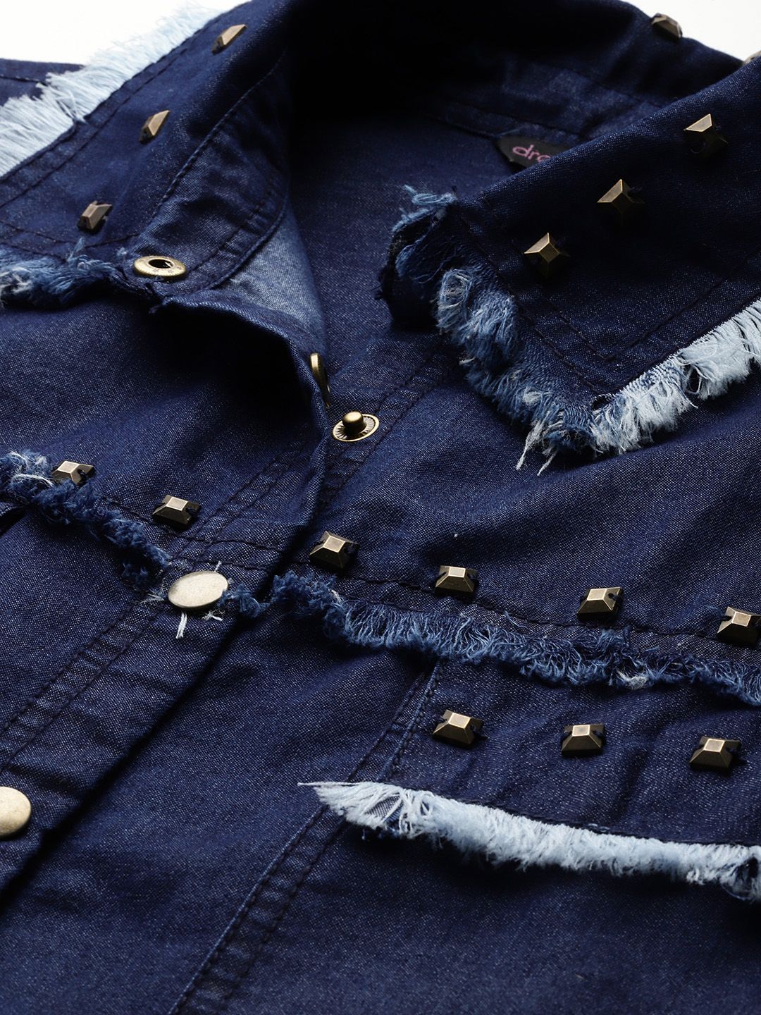 DressBerry Embellished Chambray Shirt