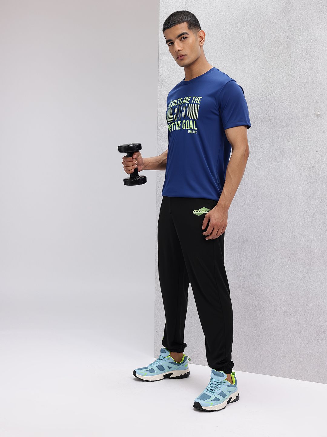 HRX by Hrithik Roshan Men Rapid-Dry Side Stripe Training Joggers