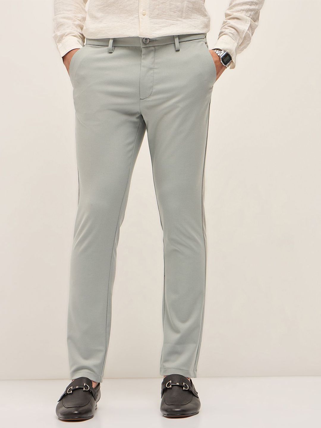 THE BEAR HOUSE Men Slim Fit Trousers