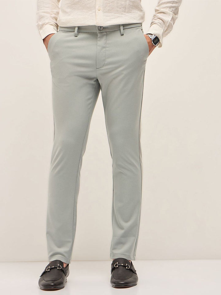 THE BEAR HOUSE Men Slim Fit Trousers
