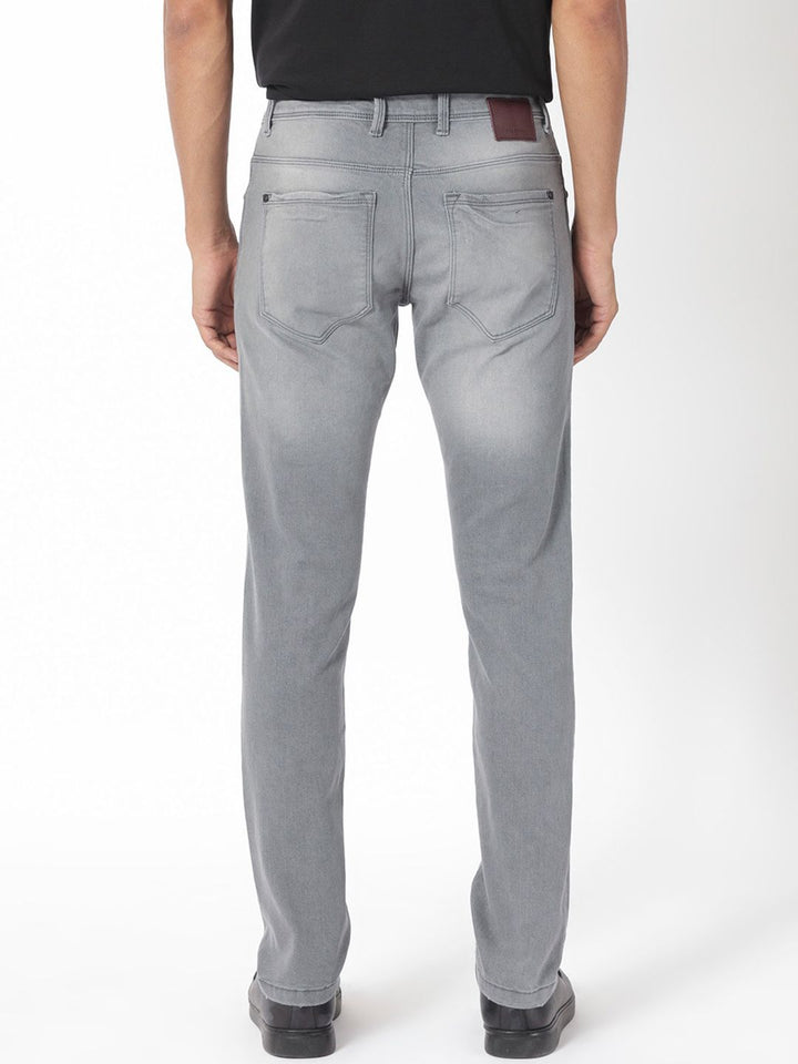RARE RABBIT Men Toulouse Slim Fit Mid-Rise Cotton Jeans