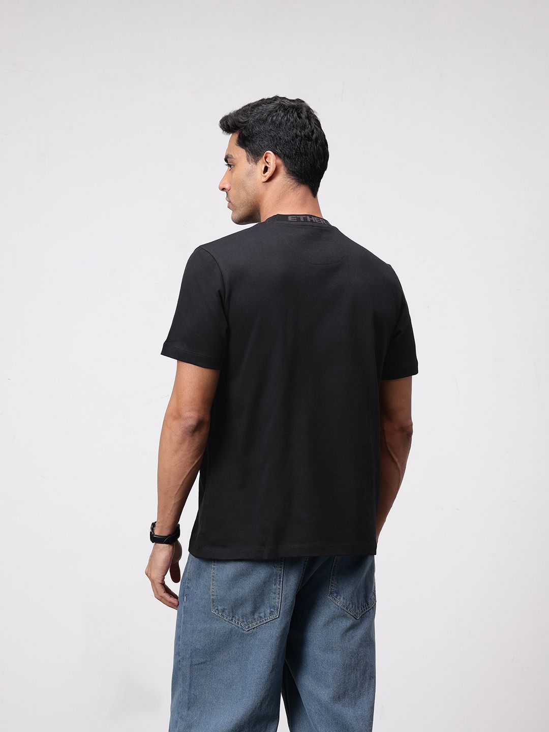 ether 365 Essentials Pure Cotton Round Neck Comfort Fit T-shirt