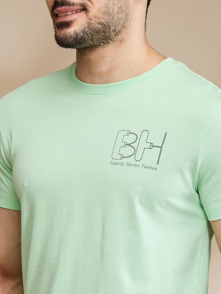 Being Human Men Typography Pockets T-shirt