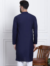 SOJANYA Mandarin Collar Straight Kurta