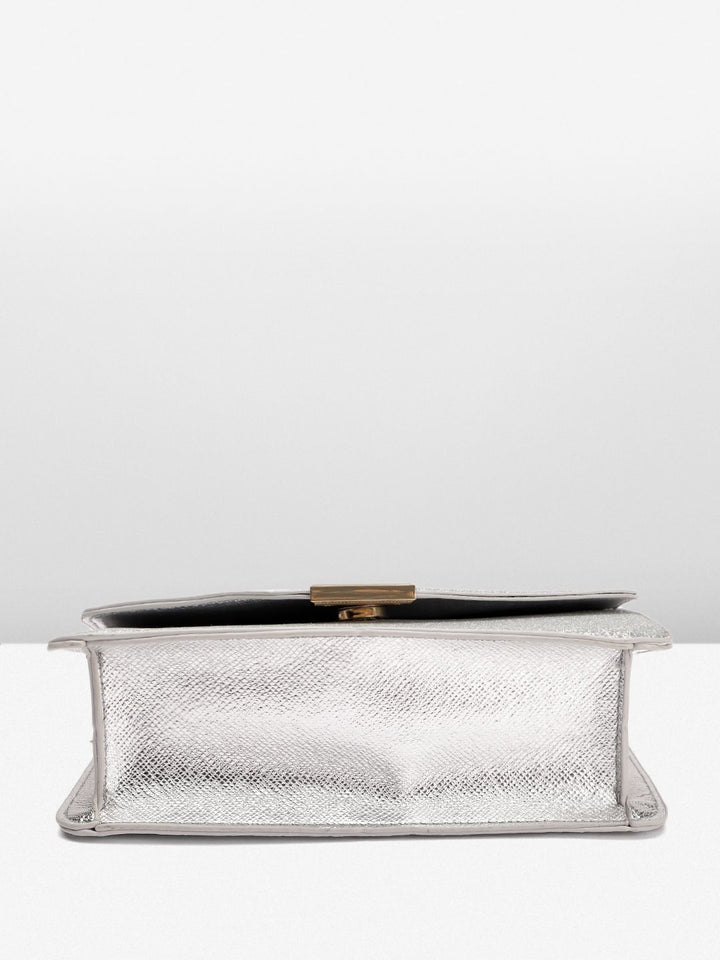 Lino Perros Structured Shimmery Sling Bag