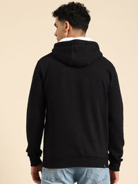 Being Human Printed Hooded Sweatshirt