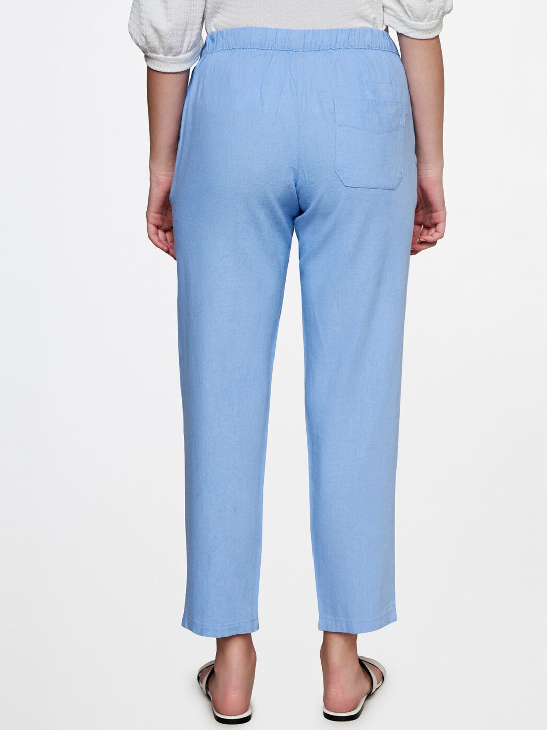 AND Women Mid-Rise Tapered Fit Trousers
