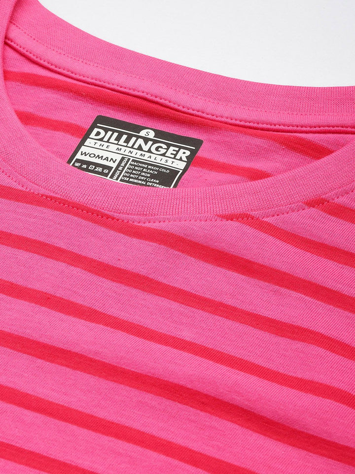 Dillinger Women Yarn Dyed Boxy T Shirt