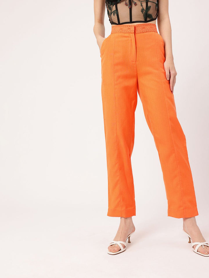 DressBerry Cute Feminine Stand Out In Style Regular Trousers