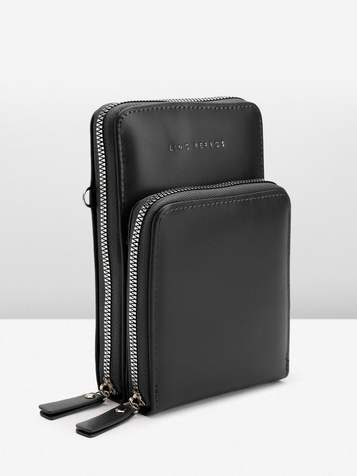 Lino Perros Brand Logo Detail Mobile Pouch