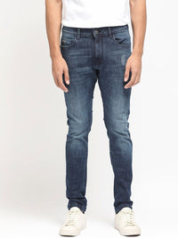 RARE RABBIT Men Reims Slim Fit Cotton Jeans