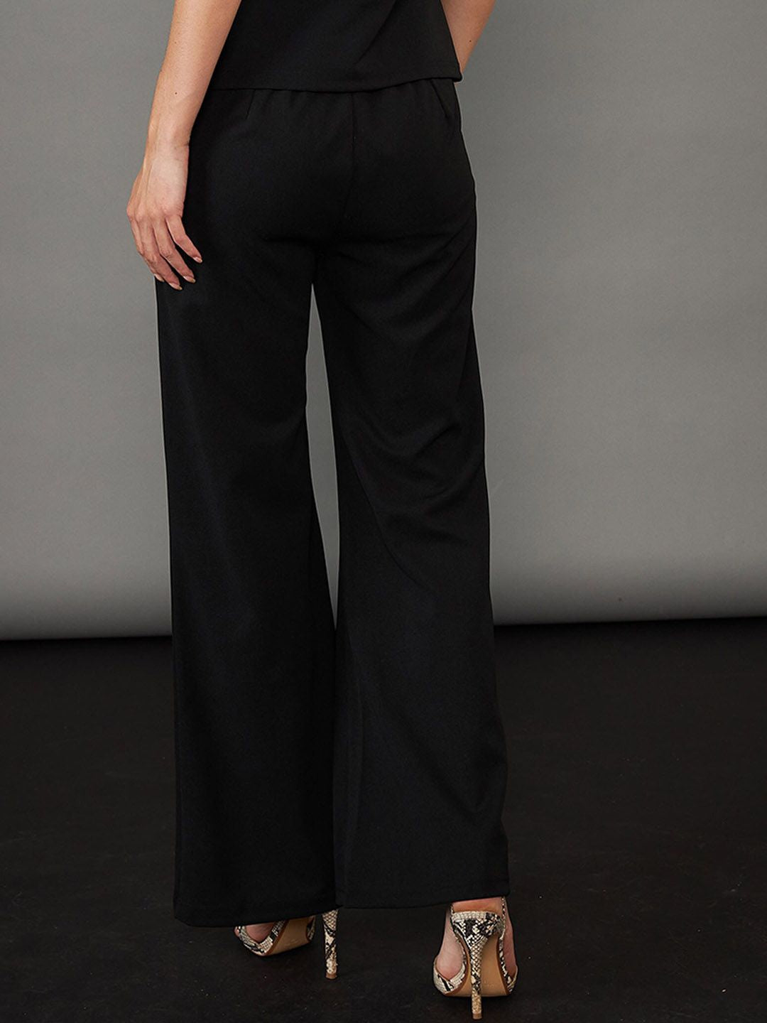 Sassafras Worklyf Wanita Bootcut High Rise