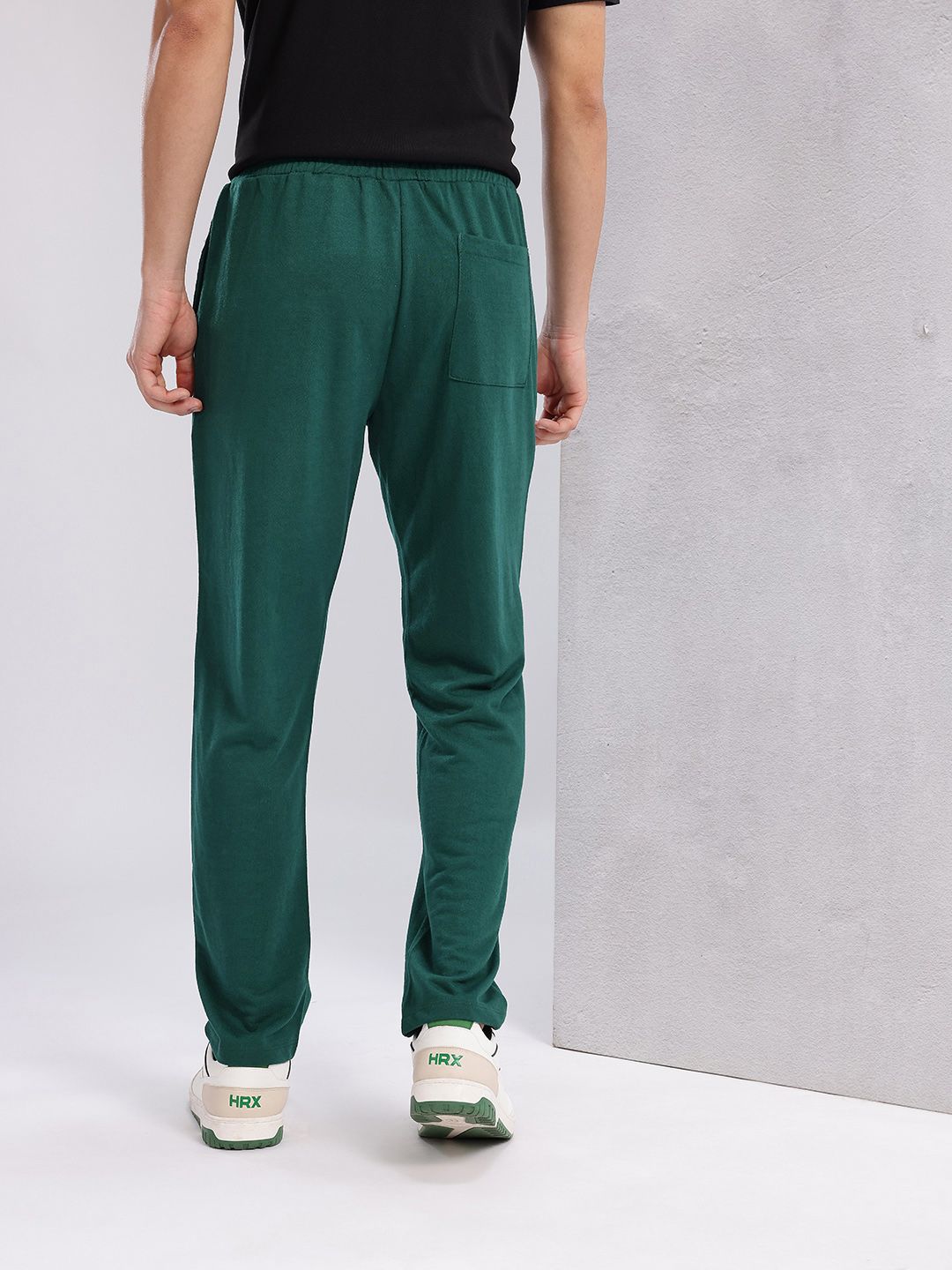 HRX by Hrithik Roshan Men Printed Panelled Track Pants
