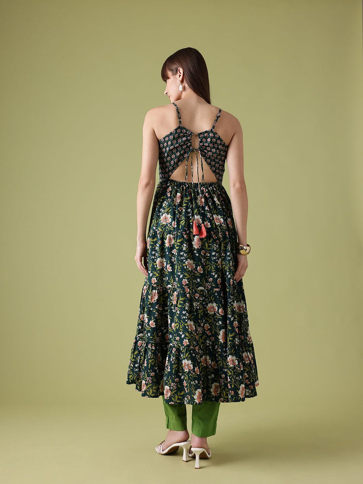 Anouk Floral Printed Pure Cotton Kurta