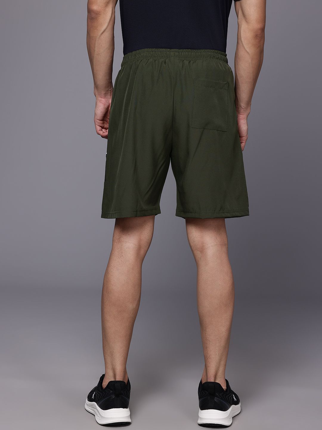 HRX by Hrithik Roshan Men Striped Detail Casual Shorts